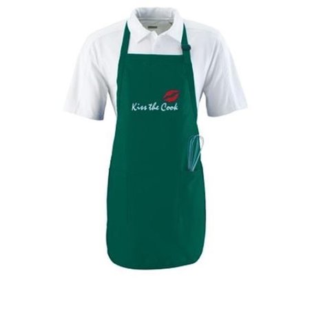 AUGUSTA MEDICAL SYSTEMS LLC Augusta 4350A Full Length Apron With Pockets - Dark Green; All 4350A_Dark Green_ALL